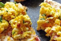 Quick Tortilla Breakfast Pizza