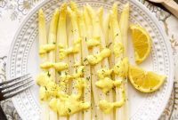 Spring White Asparagus with Provençal Citrus Mustard Dressing