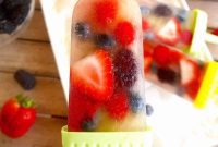 Vibrant Apple Berry Ice Pops