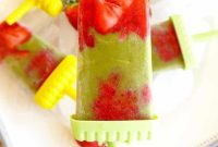 Strawberry Matcha Fusion Pops