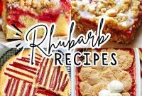 The Ultimate 20 Rhubarb Recipes for Your Spring Kitchen
