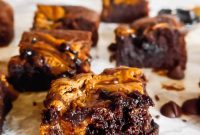 Paleo Almond Butter and Jelly Brownie Bliss