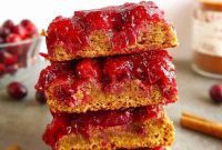 Sweet and Tart Gluten-Free Cranberry Bars