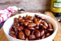 Festive Paleo Gingerbread Almond Crunch