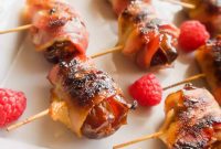 Blissful Bacon Wrapped Raspberry Date Bites