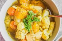Hearty Autumn Chicken and Vegetable Soup
