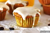 Perfectly Spiced Carrot Cake Muffins with Cream Cheese Glaze