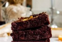 Decadent Paleo Orange Chocolate Brownies
