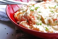 Golden Mashed Potato Bake
