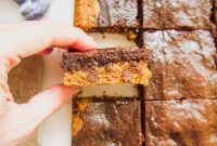 Guilt-Free Brookie Bliss: Healthy Brownie-Cookie Bars