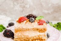 Summer Berry Cloud Tiramisu
