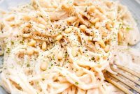 Velvety Cauliflower Pine Nut Sauce Paleo Whole30