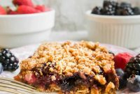 Delicious Gluten-Free Dairy-Free Berry Oat Bars