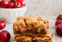 Paleo Gluten-Free Cherry Chocolate Chip Squares