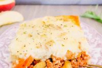 Wholesome Paleo Whole30 Turkey Apple Shepherd’s Pie