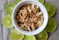 Wholesome Key Lime Pulled Chicken