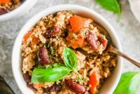 One Pot Wonder Ground Turkey Rice and Beans Gluten Free