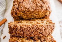 Paleo Gluten-Free Cinnamon Swirl Banana Bread Coffee Cake