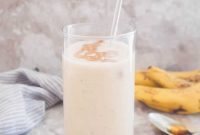 Creamy Maple Banana Yogurt Smoothie