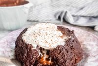 Decadent Paleo Molten Chocolate Lava Cakes