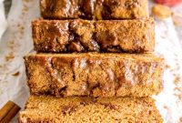 Wholesome Paleo Cinnamon Swirl Pumpkin Banana Bread