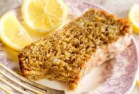 Zesty Paleo Lemon Poppy Seed Banana Bread