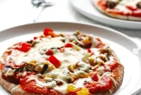 Garden Flatbread Pizza