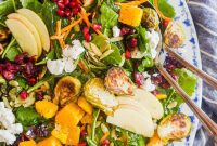 Maple Drizzled Autumn Harvest Salad