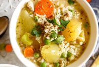 Effortless Wholesome Turkey and Rice Soup