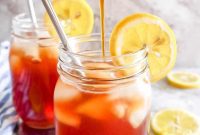 Golden Maple Iced Tea Naturally Sweet and Refreshing