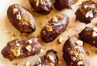 Harvest Pumpkin Chocolate Date Gems