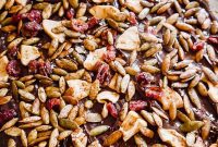 Autumn Orchard Chocolate Bark with Pepita Crunch