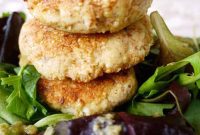 Crispy Golden Lemon Thyme Fish Cakes