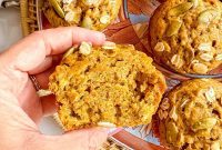 Plant-Based Pumpkin Spice Oat Muffins