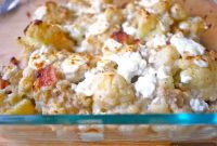Hearty Paleo Cauliflower Bacon Au Gratin