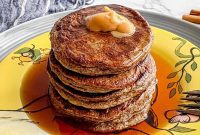 Ultimate Cinnamon Chia Flax Protein Pancakes