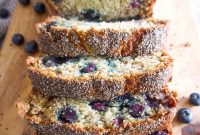 Wholesome Blueberry Banana Bread, Chia Seed Powered