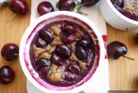 Paleo Gluten Free Cherry Clafoutis