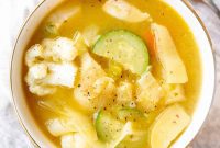 Comforting Chicken and Leek Soup