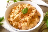 Creamy Red Curry Pulled Chicken