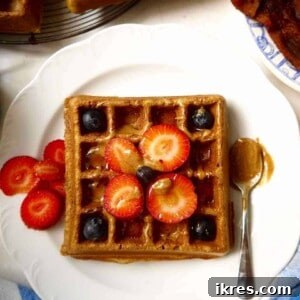Irresistibly Crispy Paleo Berry Waffles 11 Perfect Crispy-on-the-Outside Paleo Berry Waffles