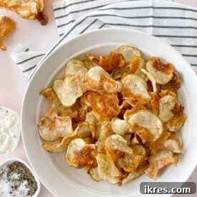Air Fryer Potato Chips