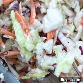 Traditional Southern Style Coleslaw