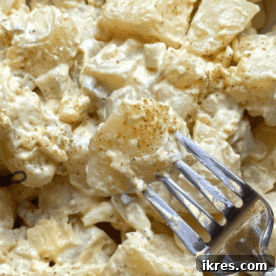 Southern Potato Salad with Eggs and Pickles