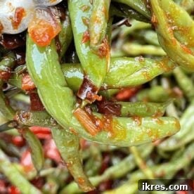 Sautéed Green Beans with Ginger, Garlic, and Sesame