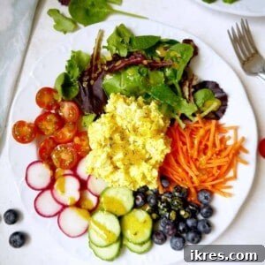 Fresh Garden Egg Salad with Golden Turmeric Dijon 6 Fresh Garden Egg Salad with Turmeric Dijon Dressing {Paleo, Whole30} | Perchance to Cook, www.perchancetocook.com