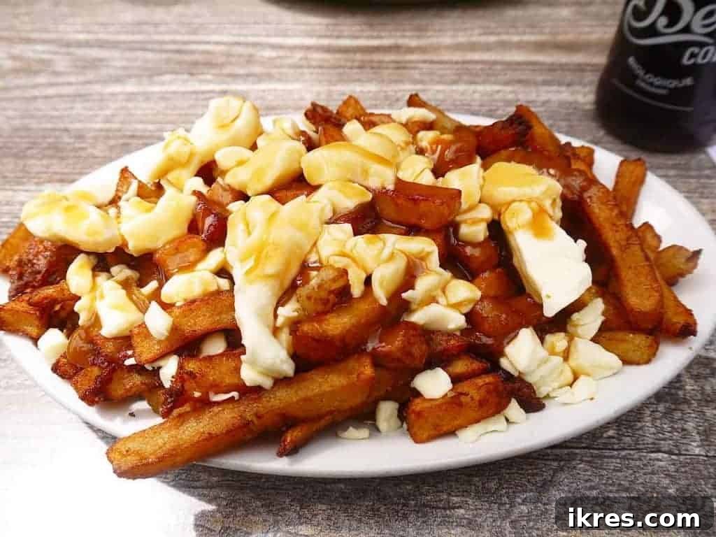 Quebec Destinations Montreal Baie St Paul La Malbaie 21 Classic Poutine with Fries, Gravy, and Cheese Curds