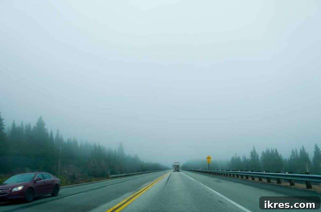 Quebec Destinations Montreal Baie St Paul La Malbaie 26 Scenic Drive Through Quebec: Foggy Roads and Moose Warning Signs