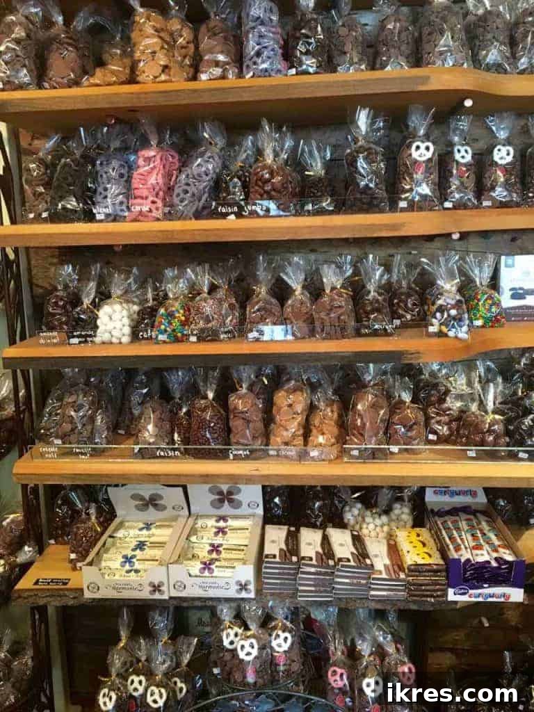 Quebec Destinations Montreal Baie St Paul La Malbaie 31 Traditional Candy Store Connected to Cafe Aromes et Saveurs