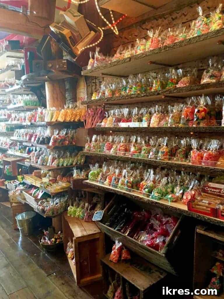 Quebec Destinations Montreal Baie St Paul La Malbaie 32 Charming Displays and Sweet Treats in Baie-Saint-Paul Candy Shop